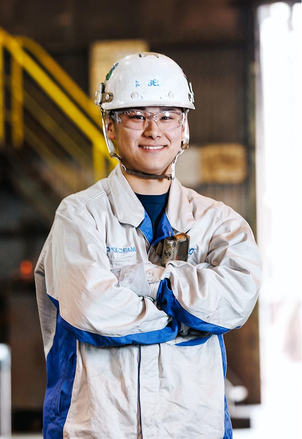 整備職（技能技術職）K.H.の写真