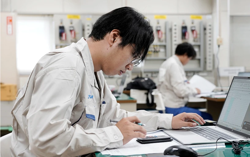 工事管理系競技の電気計装工事計画管理の写真